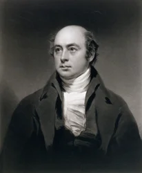 Sir Francis Leggatt Chantrey (1781-1841) gegraveerd door C. Turner, 1843